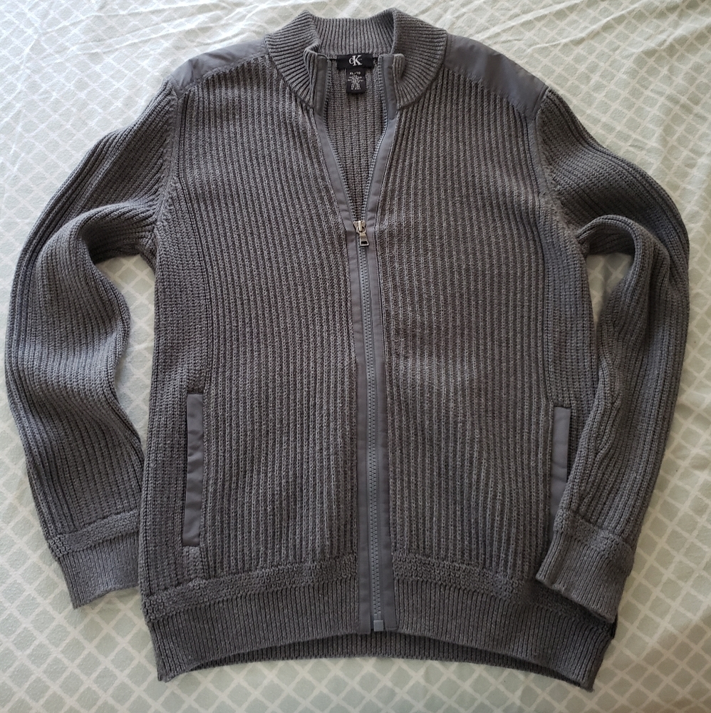 Men's Calvin Klein Zip Up Sweater